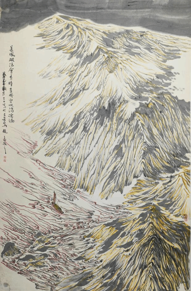 赵子瑜 《丝路长风渡瀚海》 赵子瑜 《丝路长风渡瀚海》